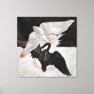 The Swan, Gruppe IX, Nr. 2 von Hilma af Klint Leinwanddruck