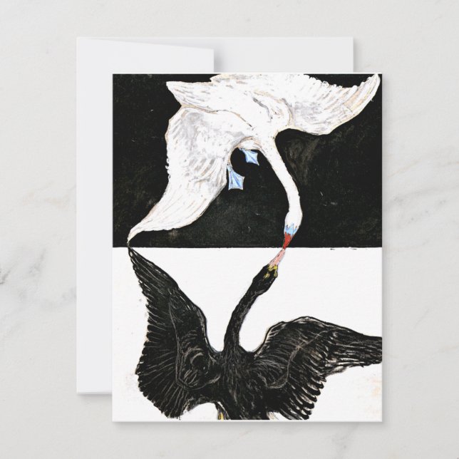 The Swan, No. 01, von Hilma af Klint (Vorderseite)