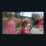 The Swinger - Ken Gage Fotografy Poster<br><div class="desc">Der Swinger. 2013,  Ken Gage. Fotografie. Modell: Marie Gage.</div>