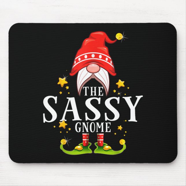 The Sy Gnome Christmas Matching  Mousepad (Vorne)