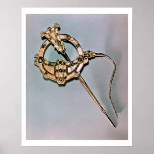 The Tara Brooch, from Bettystown, Landkreis Meath  Poster