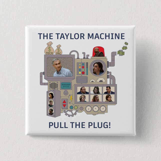 The Taylor Machine Button (Vorderseite)