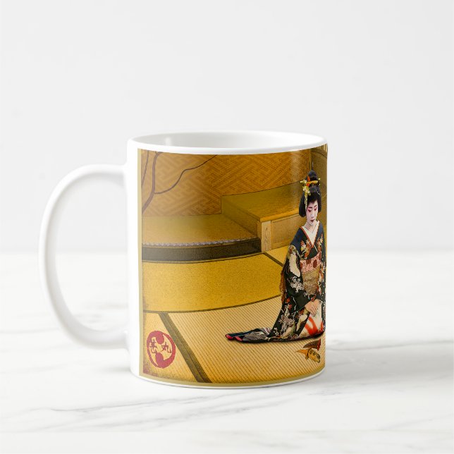 The Tears of Madama Butterfly Kaffeetasse (Links)