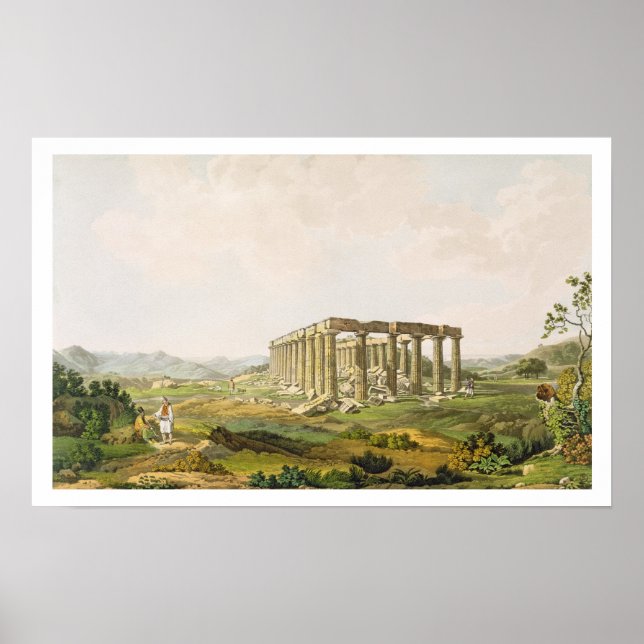 The Temple of Apollo Epicurius, Plattform 25 from  Poster (Vorne)