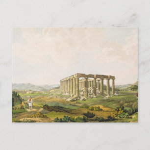 The Temple of Apollo Epicurius, Plattform 25 from  Postkarte