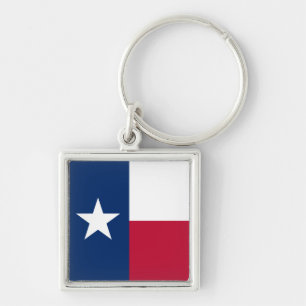 The Texan Lone Star State Flag of Texas Schlüsselanhänger