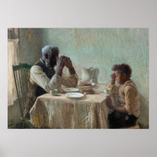 The Thankful Poor, 1894 von Henry Ossawa Tanner Poster