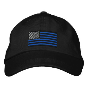 The Thin Blue Lines American Bestickte Kappe