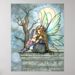 The Thinker Fairy Poster von Molly Harrison
