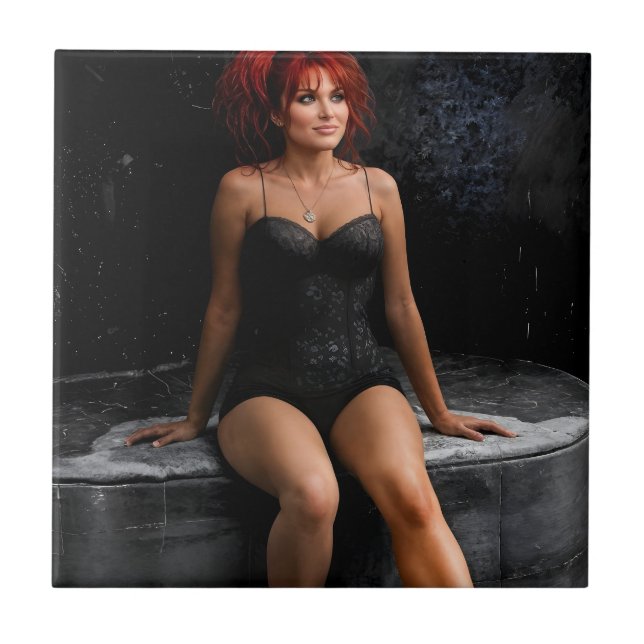 The Thinking Room ceramic tile Fliese (Vorderseite)