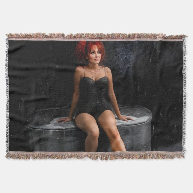 The Thinking Room throw blanket Decke (Vorderseite)