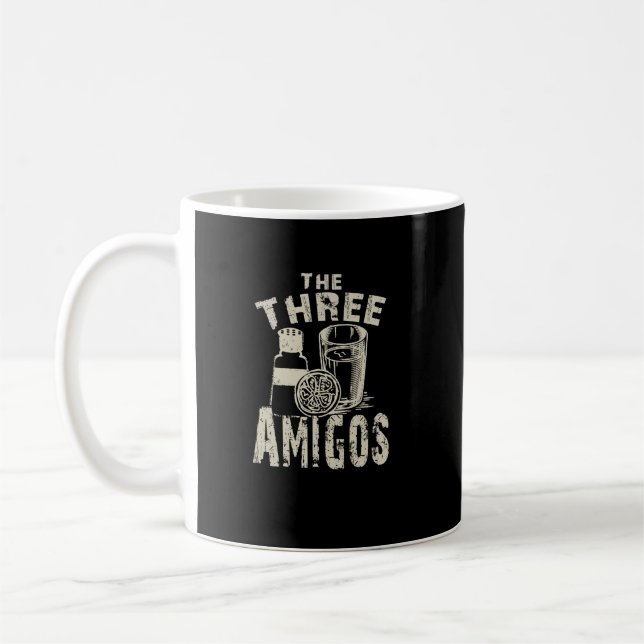 The Three Amigos Cocktail Novelty Drink Kaffeetasse (Links)