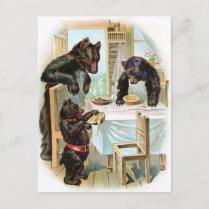 The Three Bears Postkarte