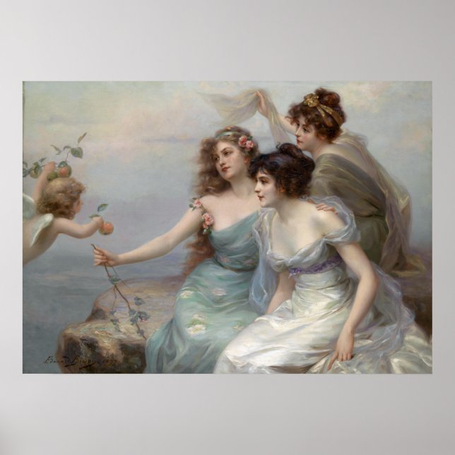 The Three Graces von Édouard Bisson - Poster (Vorne)