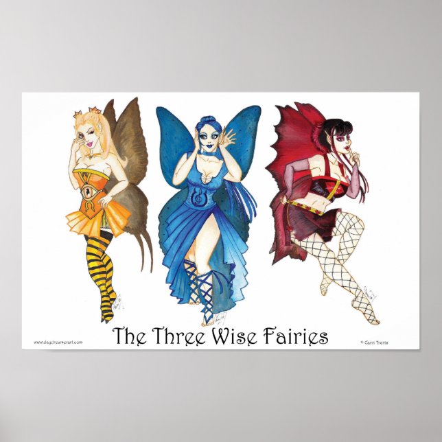 The Three Wise Fairies 11x17 Poster (Vorne)