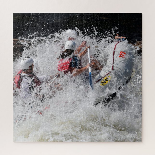 The Thrill of Whitewater Rafting 20 x 20 Puzzle (Vertikal)