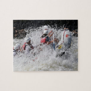 The Thrill of Whitewater Rafting 8 x 10 Puzzle