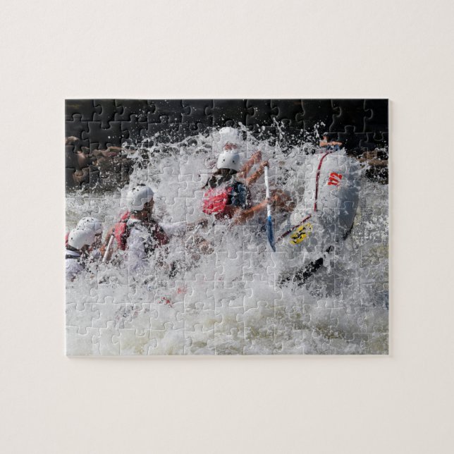 The Thrill of Whitewater Rafting 8 x 10 Puzzle (Horizontal)