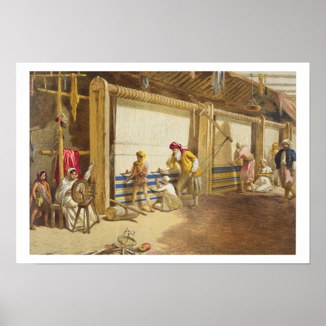 The Thug School of Industry, Jubbulpore, 1863 (chr Poster (Vorne)