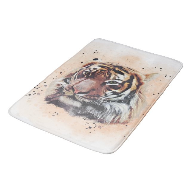 The Tiger Badematte (Schrägansicht)