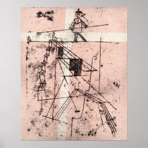 The Tight Rope Walker (Seiltänzer) (1923) von Paul Poster