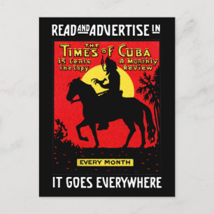 The Times 1920 von Kuba Postkarte