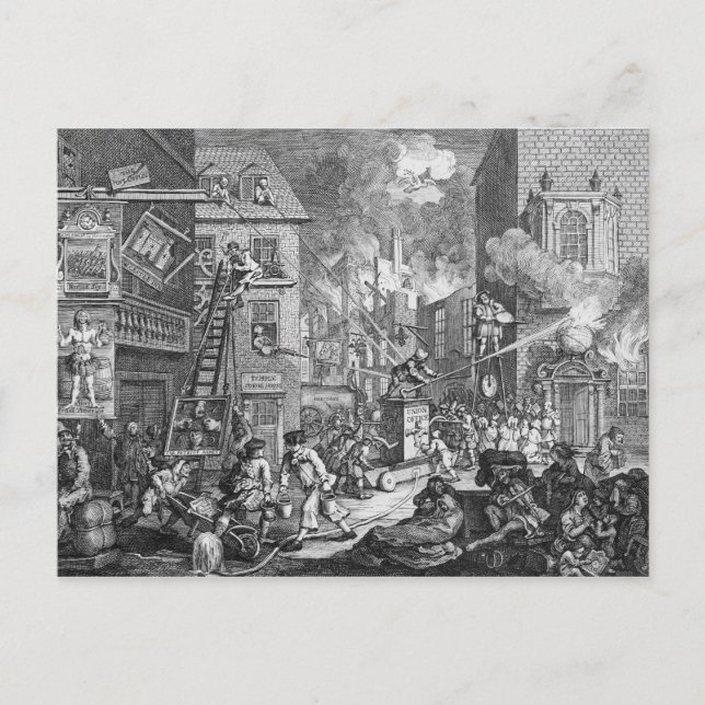 The Times, Blatt I, 1762 Postkarte (Vorderseite)