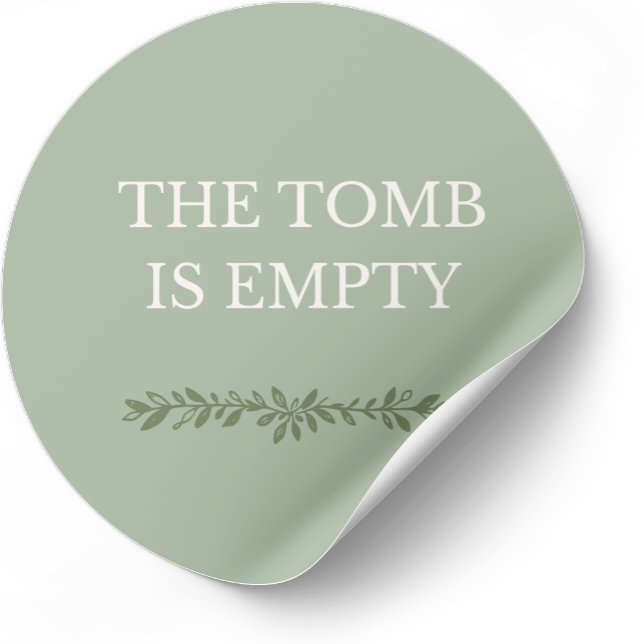 The Tomb Is Empty Easter Sticker  (Von Creator hochgeladen)