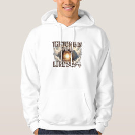 The Tomb Is Empty–Resurrection Bible Verse Design Hoodie