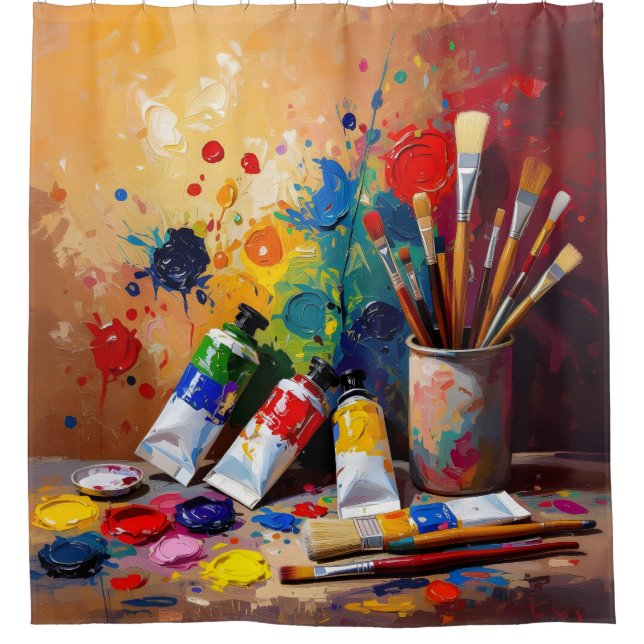 The Tools Of Imagination -  Duschvorhang (Vorderseite)