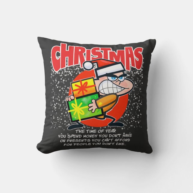 The tote bag for people who don't like Christmas Kissen (Vorderseite)