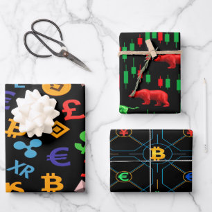 The Trader Dream Collection Kerzenchart Geschenkpapier Set