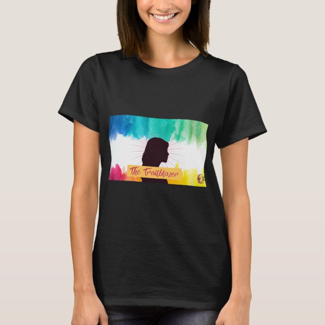 The Trailblazer Confidence Archetype Black T-Shirt (Vorderseite)