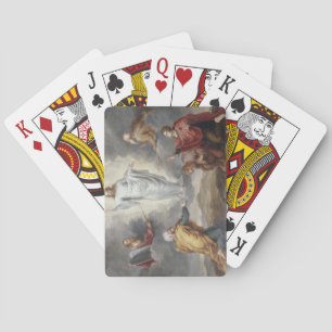 The Transfiguration (oil on copper) Spielkarten