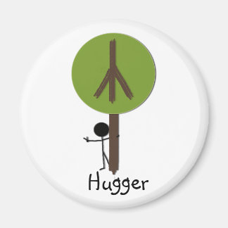 The Tree Hugger Kreationen Magnet