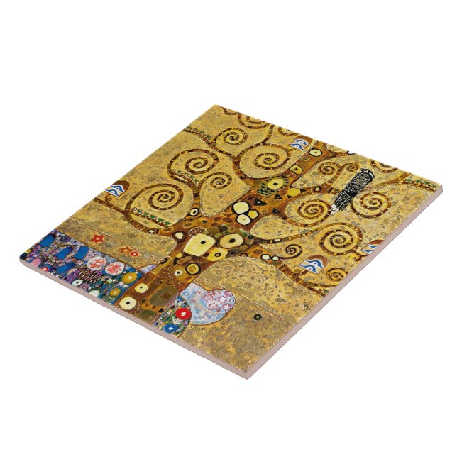 “ The Tree of Life ” , Gustav Klimt Fliese (Seite)