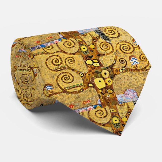 “ The Tree of Life ” , Gustav Klimt Krawatte (Gerollt)