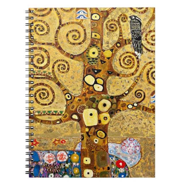 “ The Tree of Life ” , Gustav Klimt Notizblock (Vorderseite)