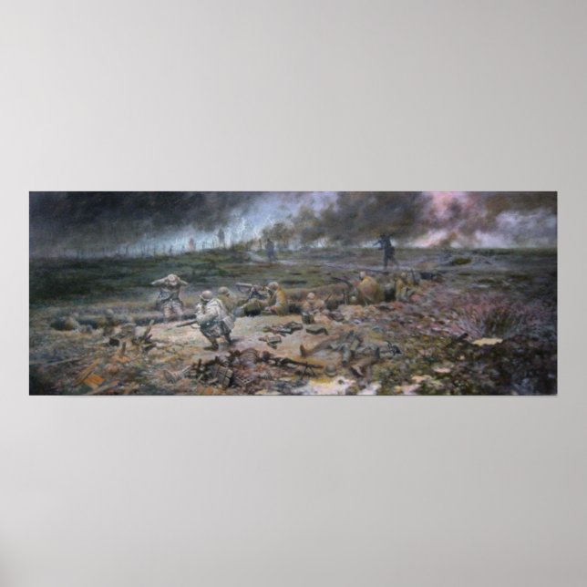 The Trench on hill 468 Poster (Vorne)