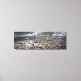 The Trench on Hill 468 - Wrapped Canvas Leinwanddruck