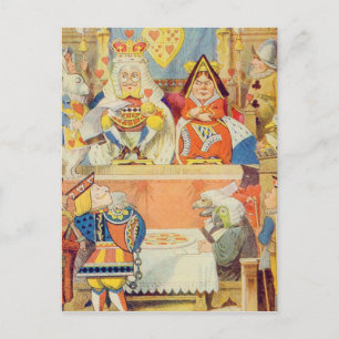 The Trial of the Knave of Hearts Postkarte