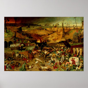 The Triumph of Death, c.1562 (Öl auf Tafel) Poster