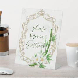 The Tropical Imperial Bamboo Garden Wedding Sockelschild