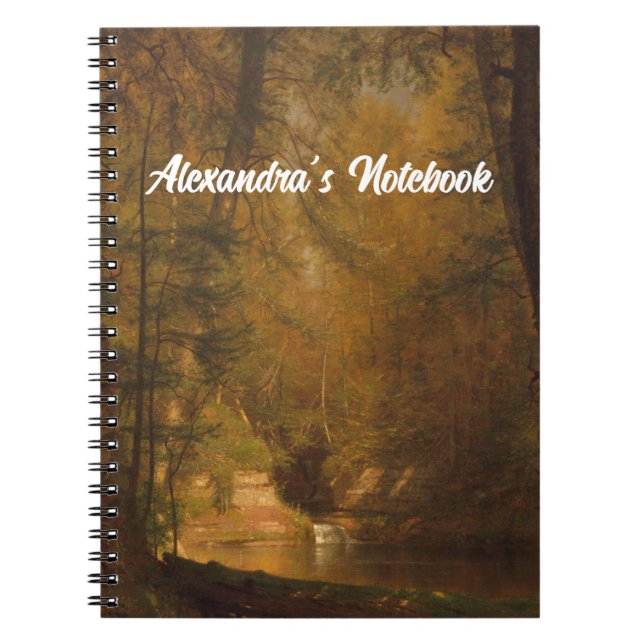 The Trout Pool (1870) Artwork - Notebook Notizblock (Vorderseite)