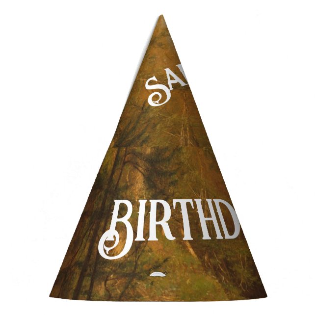 The Trout Pool (1870) Artwork - Party Hat Partyhütchen (Links)