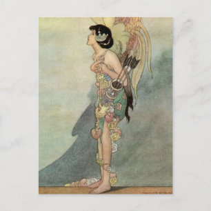 "The True Lover" von Charles Robinson Postkarte