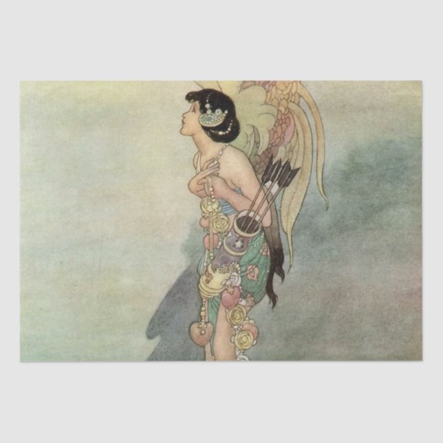 "The True Lover" von Charles Robinson Seidenpapier (Vorderseite)