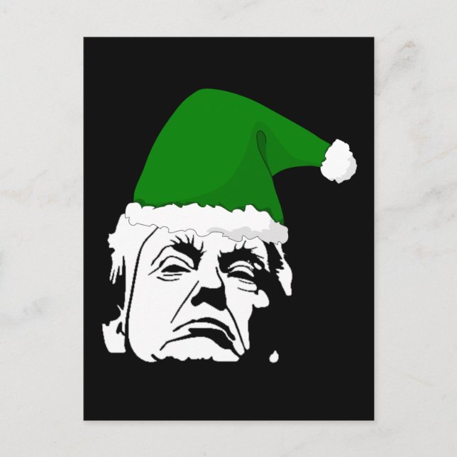 The Trump That Stole Christmas Feiertagspostkarte (Vorderseite)