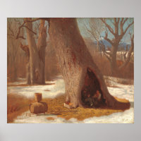 The Trusts - Eastman Johnson Fine Art Poster