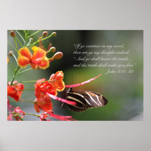 The Truth Shall Set you Free Poster, Version C Poster